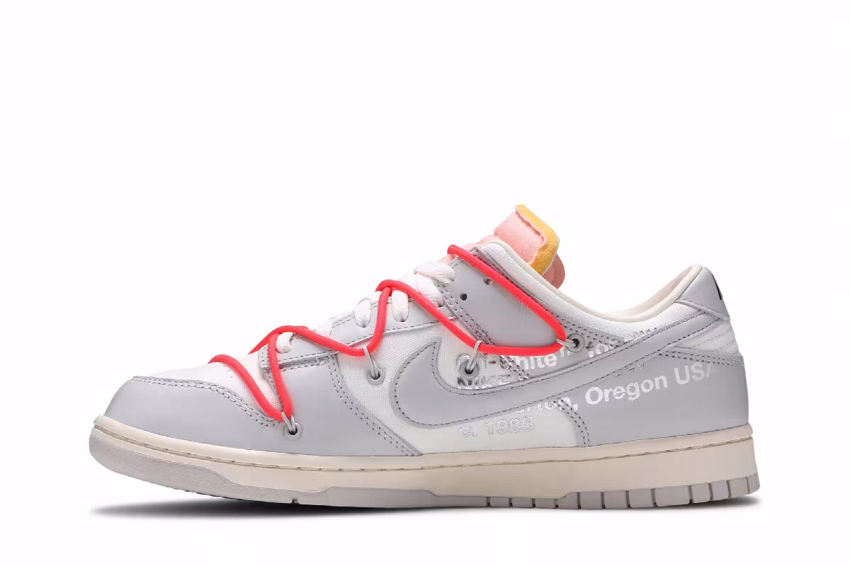 Off-White x Nike Dunk Low Lot 06 of 50, view 4