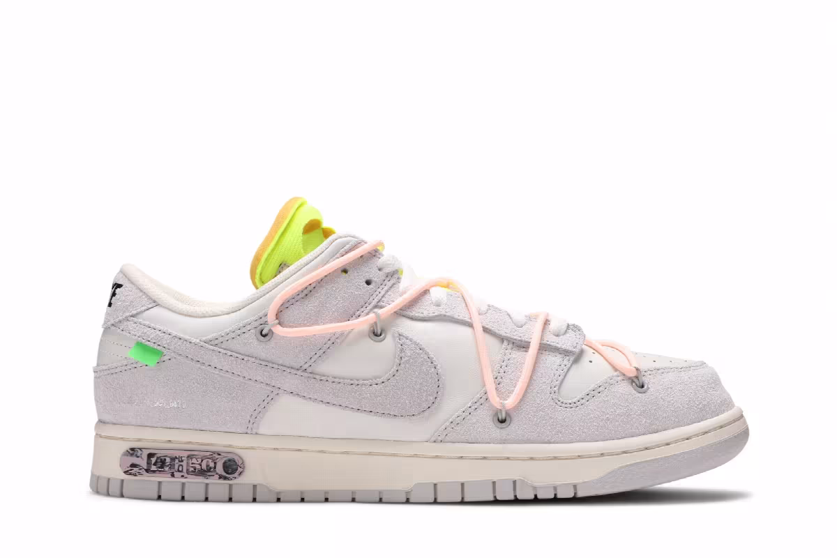 Off-White x Nike Dunk Low Lot 12 of 50, view 2