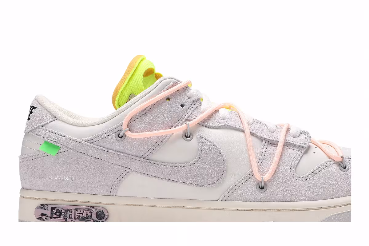 Off-White x Nike Dunk Low Lot 12 of 50, view 3