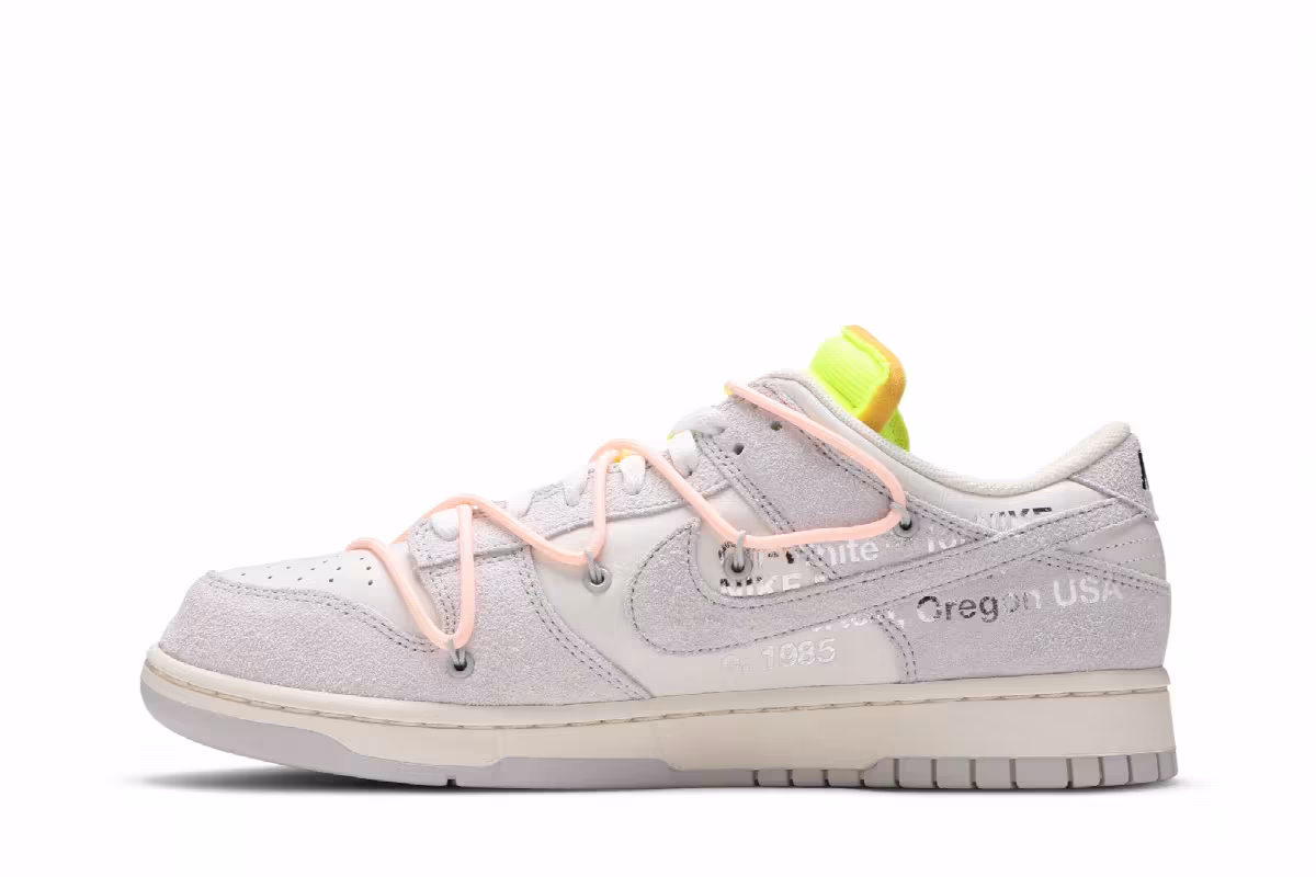 Off-White x Nike Dunk Low Lot 12 of 50, view 4
