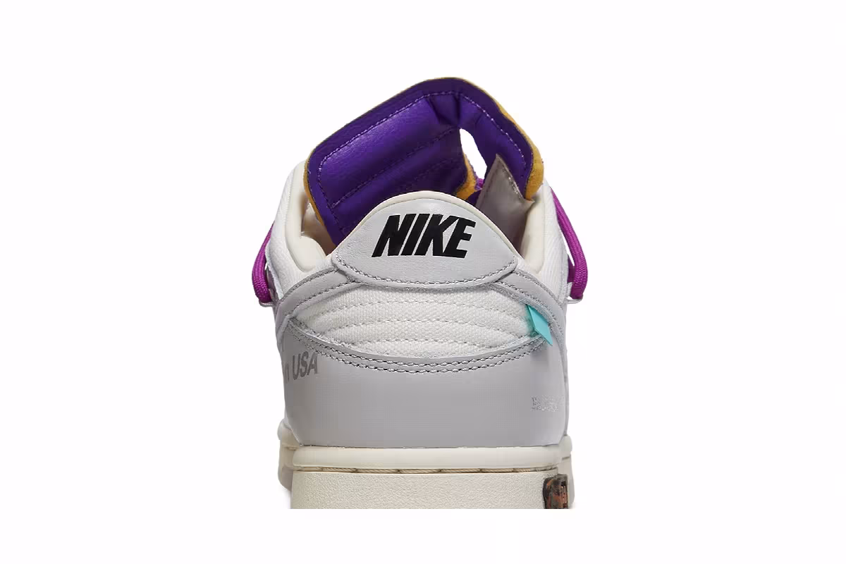 Off-White x Nike Dunk Low Lot 28 of 50, view 8