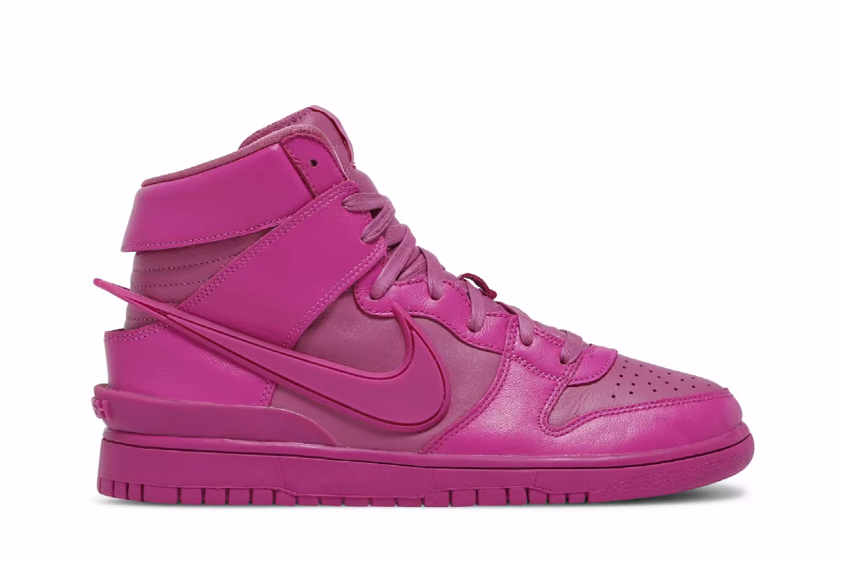 AMBUSH x Nike Dunk High ‘Cosmic Fuchsia’ Cosmic Fuchsia, view 2