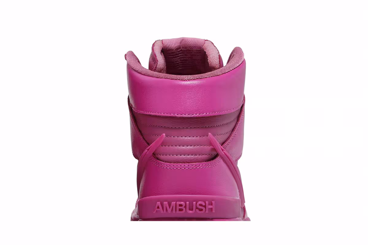 AMBUSH x Nike Dunk High ‘Cosmic Fuchsia’ Cosmic Fuchsia, view 8