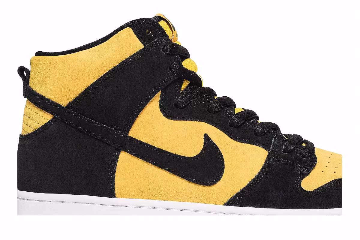 Nike Dunk High Pro SB Reverse Goldenrod, view 3