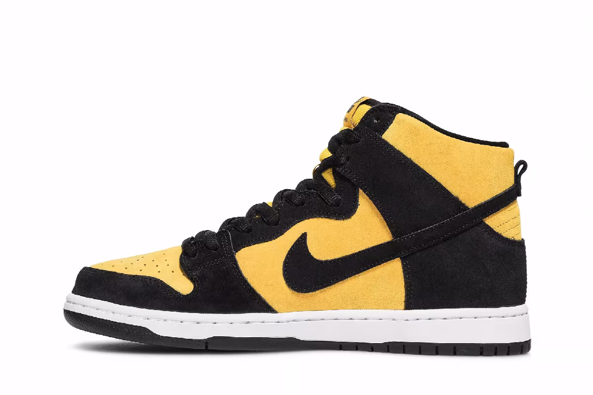 Nike Dunk High Pro SB Reverse Goldenrod, view 4