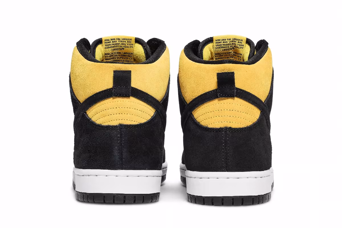 Nike Dunk High Pro SB Reverse Goldenrod, view 7