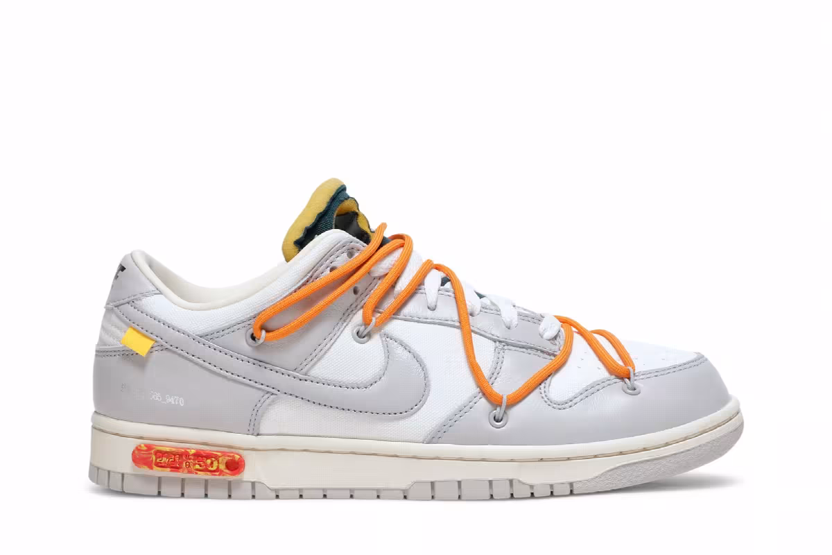Off-White x Nike Dunk Low Lot 44 of 50, view 2