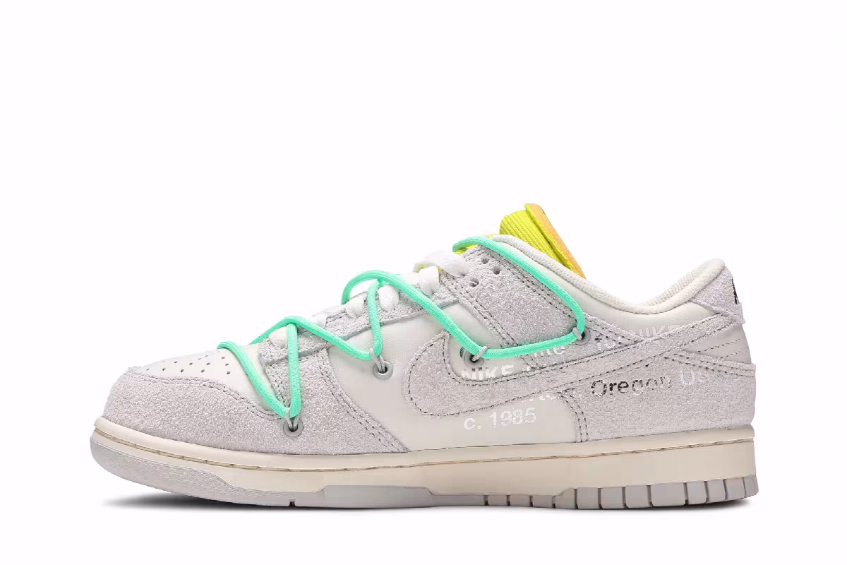 Off-White x Nike Dunk Low Lot 14 of 50, view 4