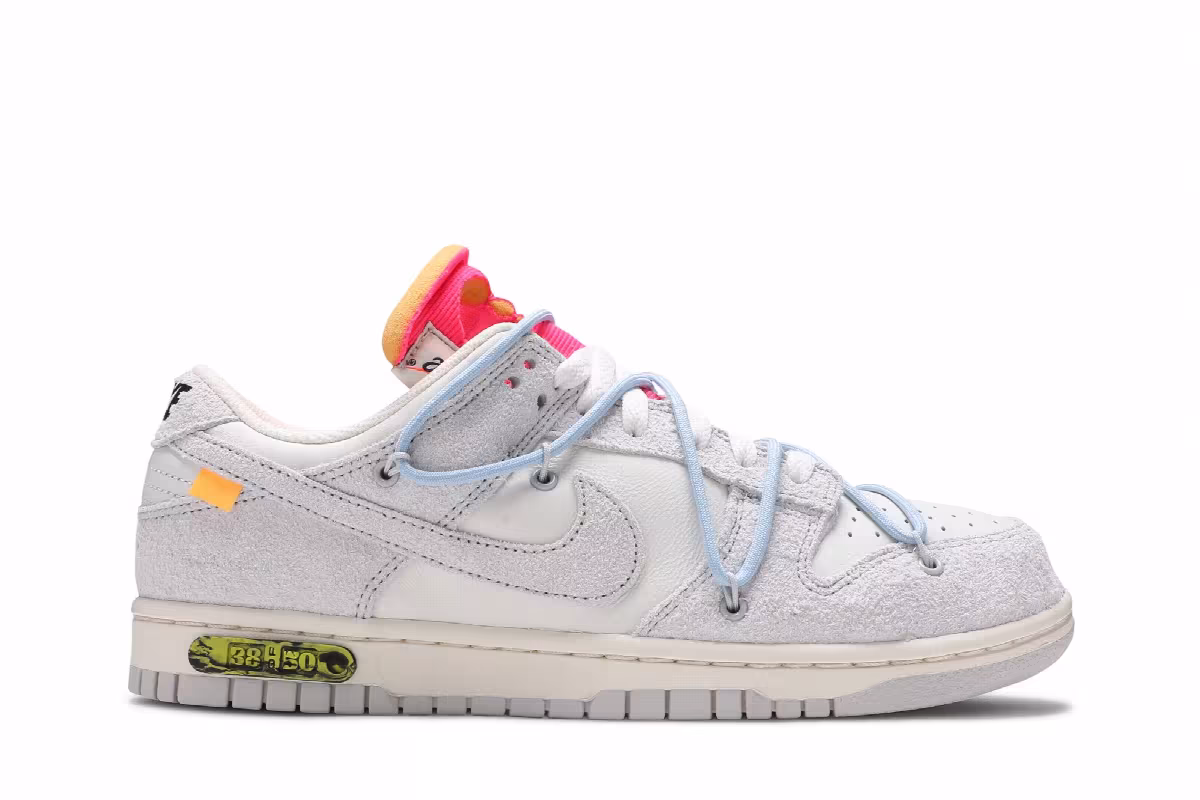 Off-White x Nike Dunk Low Lot 38 of 50, view 2