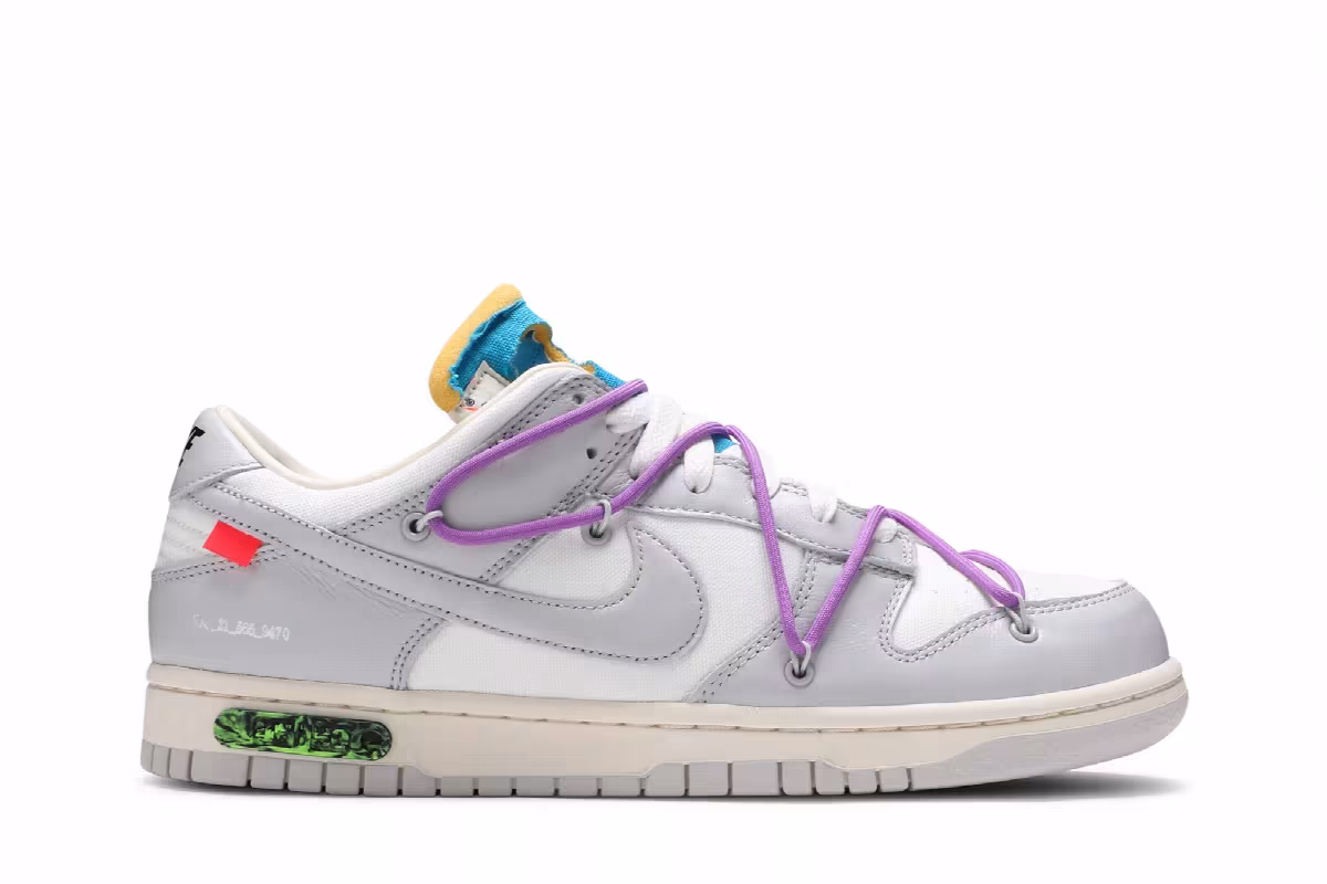 Off-White x Nike Dunk Low Lot 47 of 50, view 2