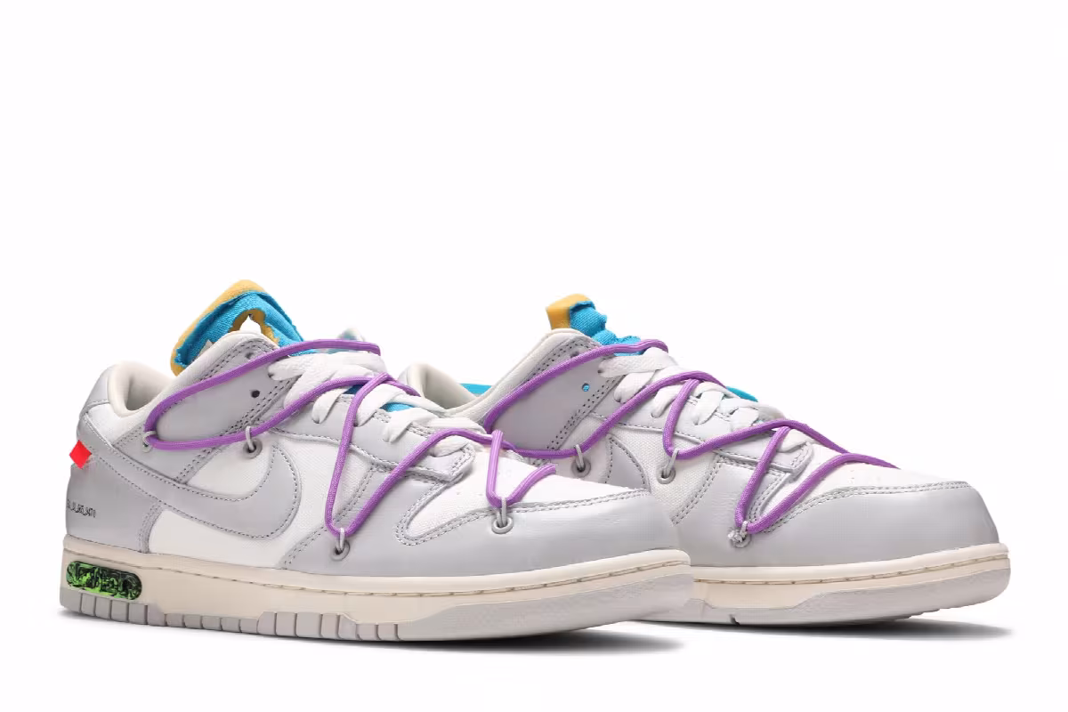 Off-White x Nike Dunk Low Lot 47 of 50, view 9