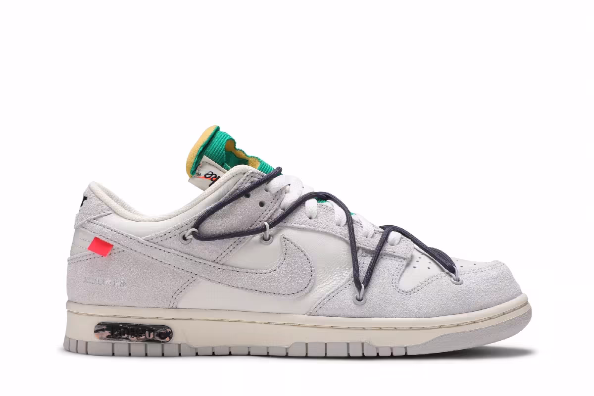 Off-White x Nike Dunk Low Lot 20 of 50, view 2