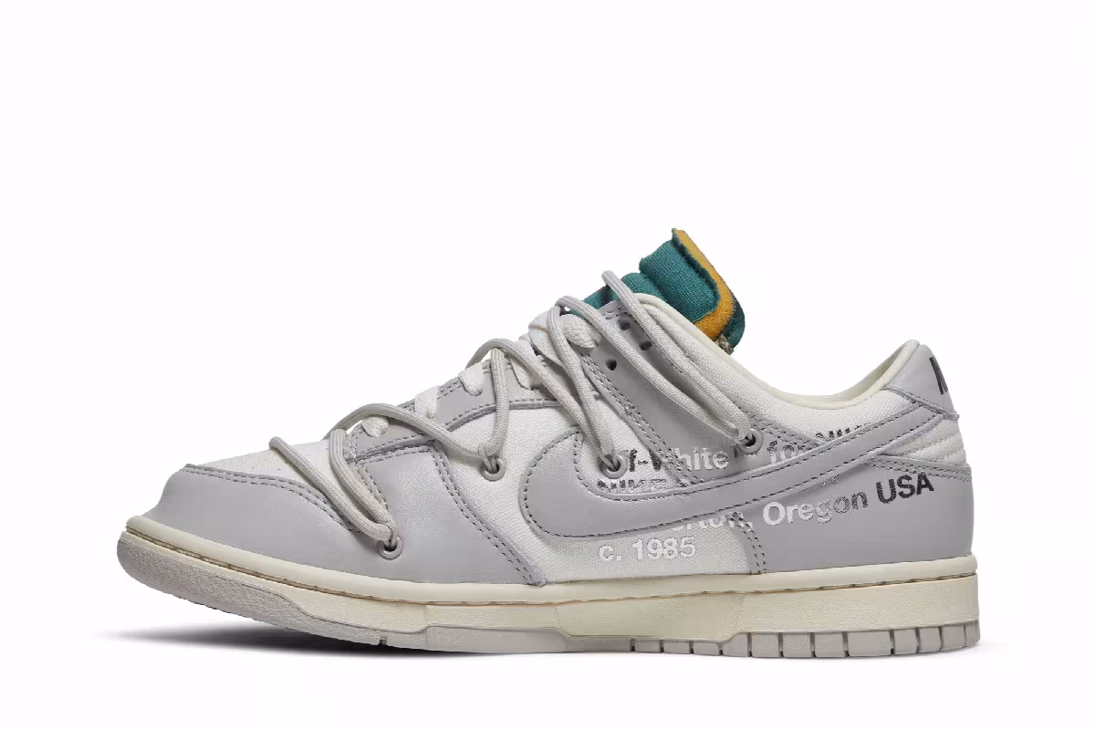 Off-White x Nike Dunk Low Lot 42 of 50, view 4