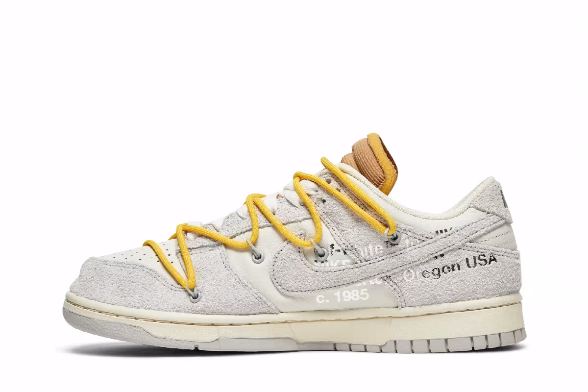 Off-White x Nike Dunk Low Lot 39 of 50, view 4