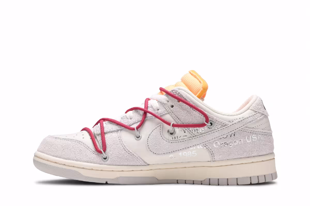 Off-White x Nike Dunk Low Lot 35 of 50, view 4