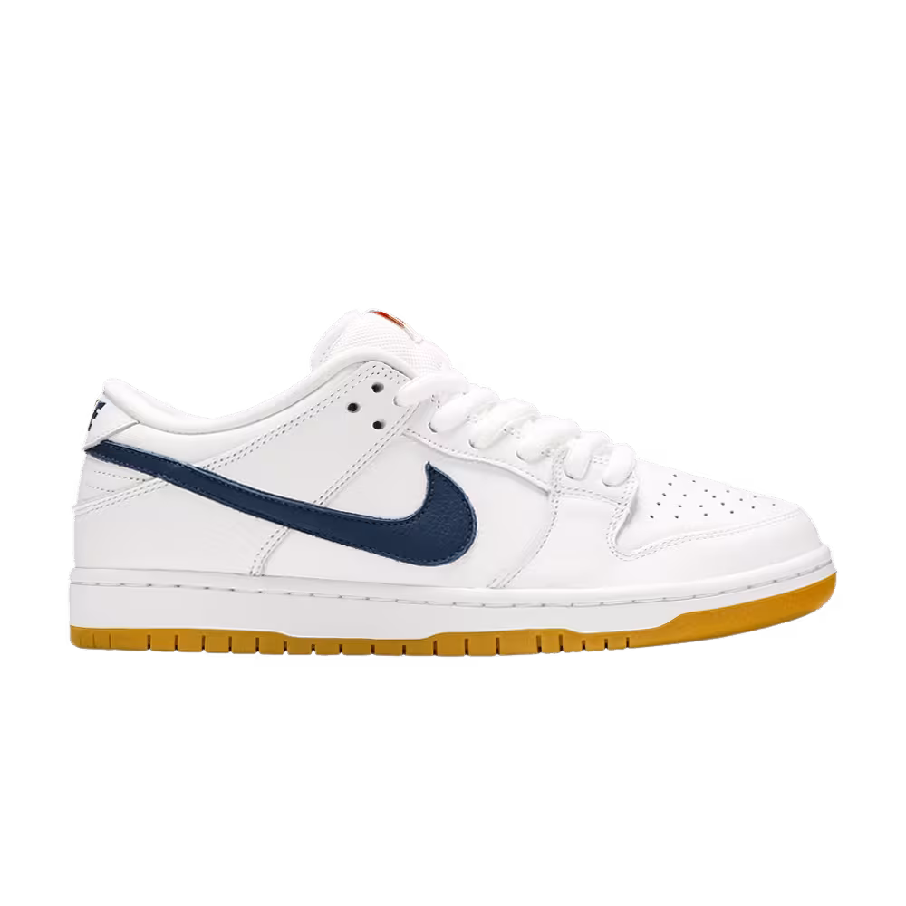 Nike Dunk Low Pro ISO SB Orange Label - White Navy