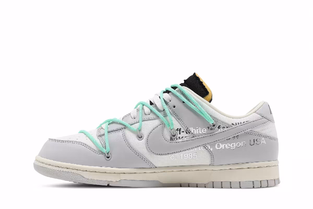 Off-White x Nike Dunk Low Lot 04 of 50, view 4