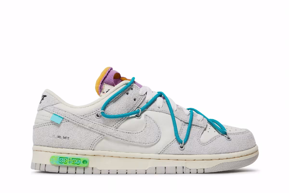 Off-White x Nike Dunk Low Lot 36 of 50, view 2