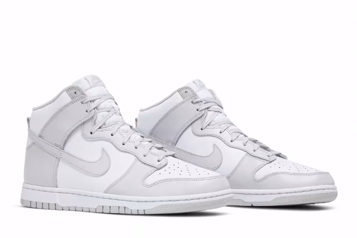 Nike Dunk High Vast Grey, view 9