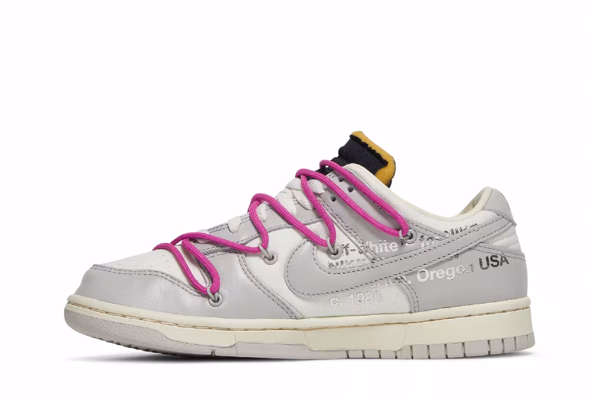 Off-White x Nike Dunk Low Lot 30 of 50, view 4