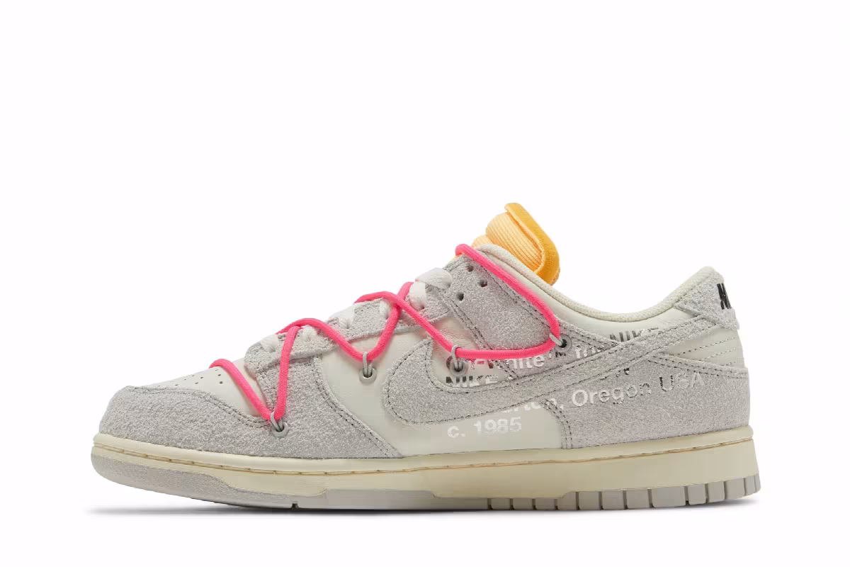 Off-White x Nike Dunk Low Lot 17 of 50, view 4