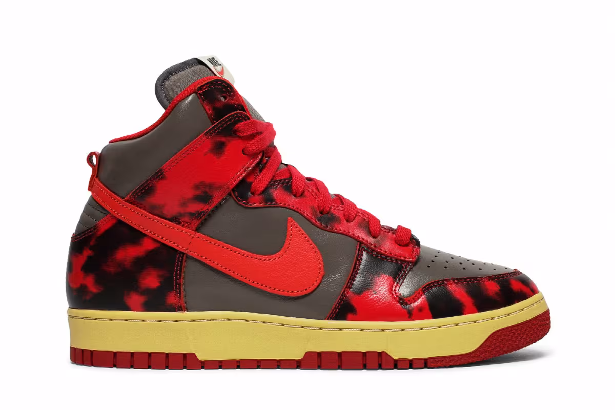 Nike Dunk High 1985 Acid Wash, view 2