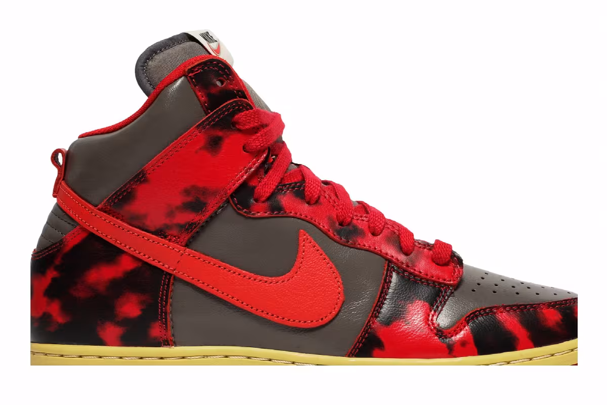 Nike Dunk High 1985 Acid Wash, view 3