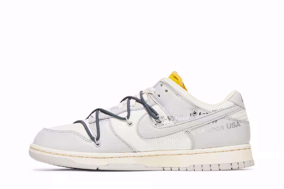 Off-White x Nike Dunk Low Lot 41 of 50, view 4