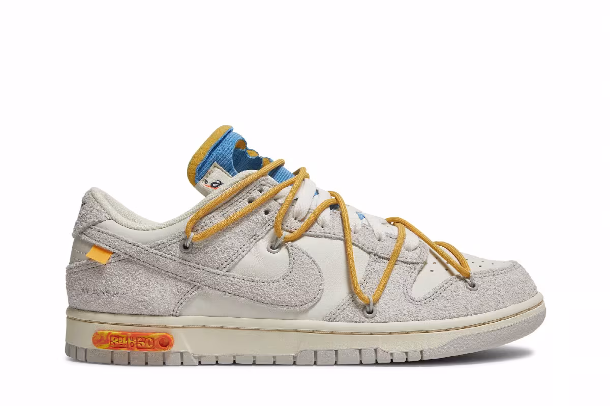 Off-White x Nike Dunk Low Lot 34 of 50, view 2