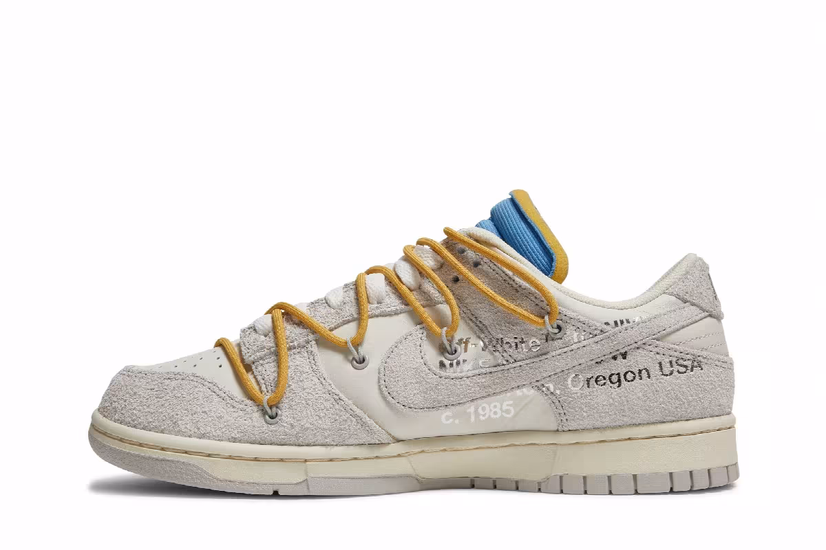 Off-White x Nike Dunk Low Lot 34 of 50, view 4