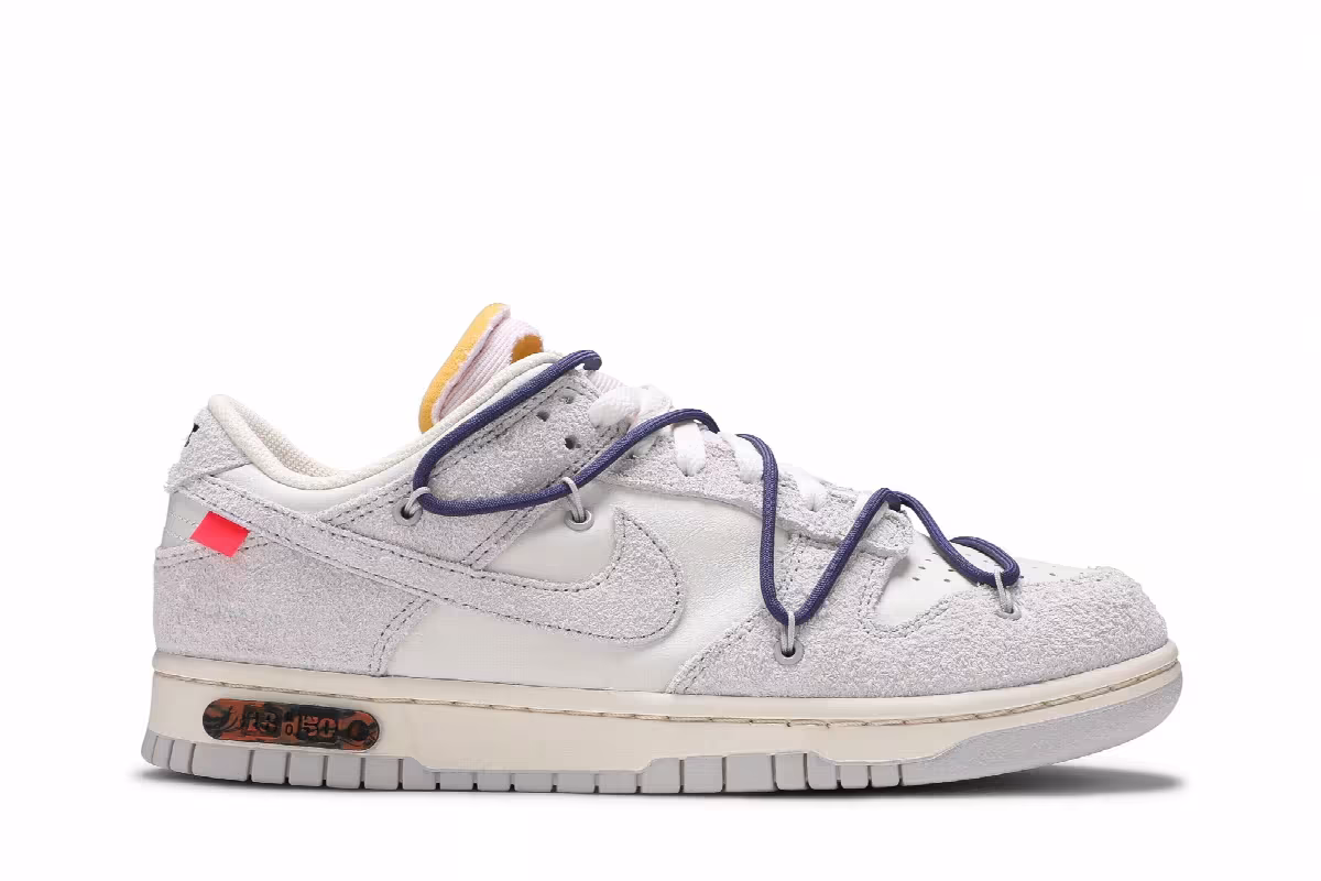 Off-White x Nike Dunk Low Lot 18 of 50, view 2