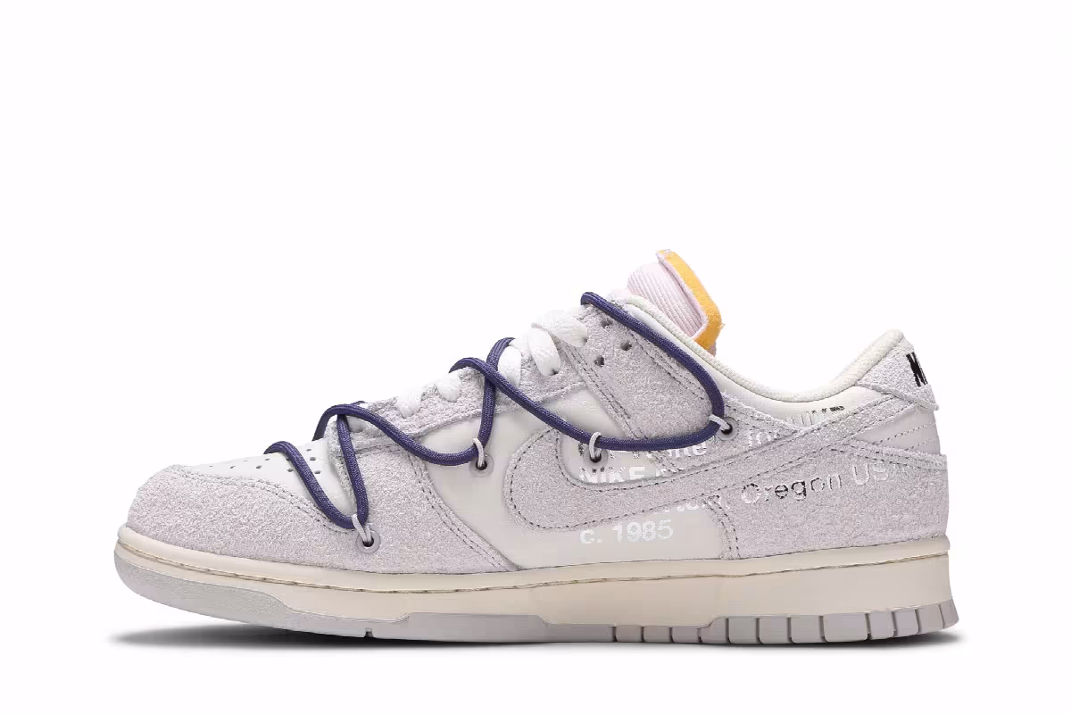 Off-White x Nike Dunk Low Lot 18 of 50, view 4