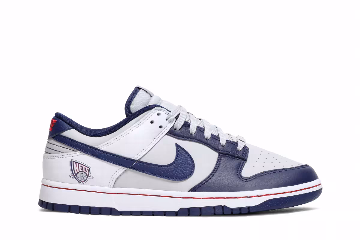 NBA x Nike Dunk Low EMB 75th Anniversary - Nets, view 2