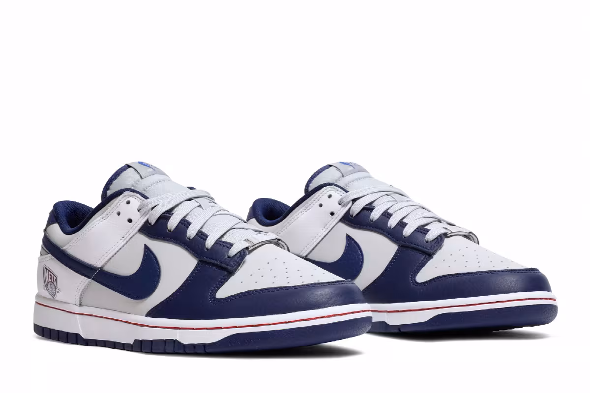 NBA x Nike Dunk Low EMB 75th Anniversary - Nets, view 9