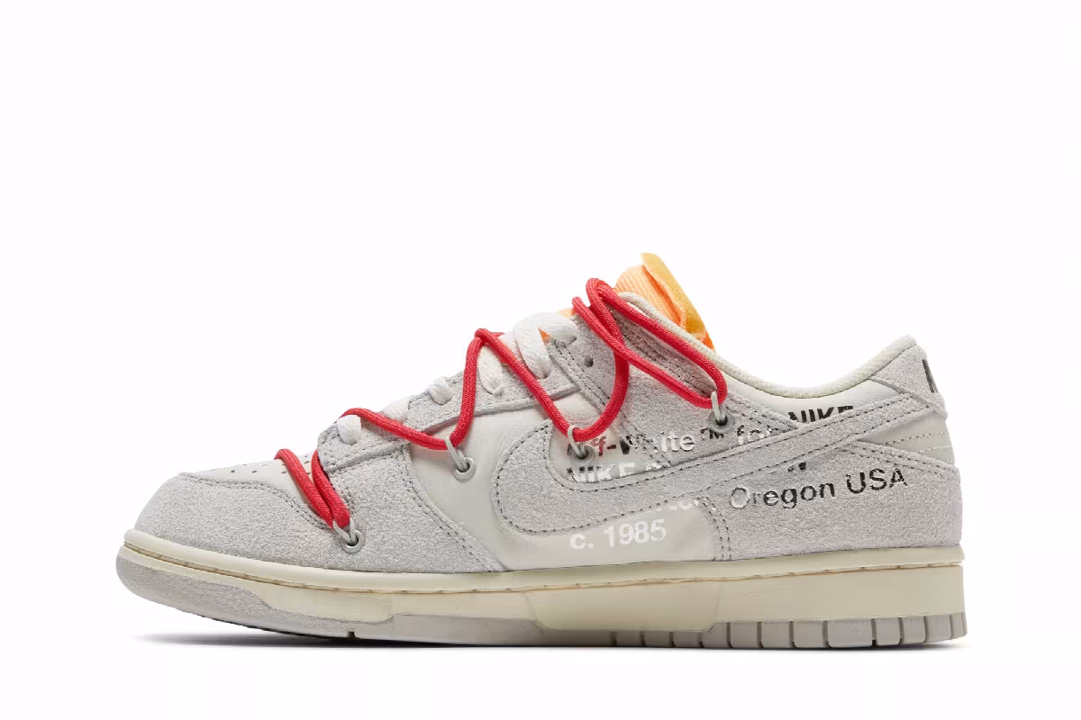 Off-White x Nike Dunk Low Lot 40 of 50, view 4