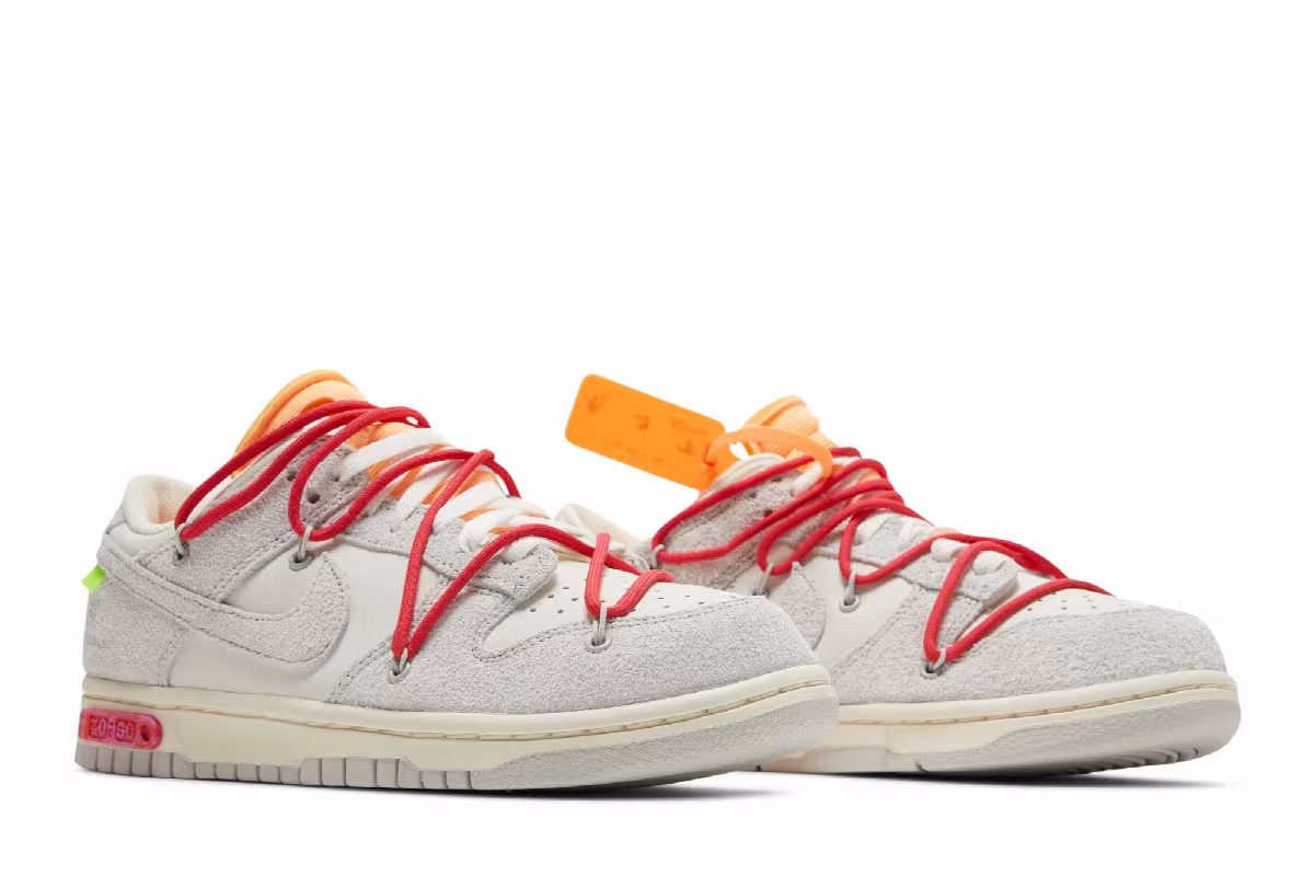 Off-White x Nike Dunk Low Lot 40 of 50, view 9