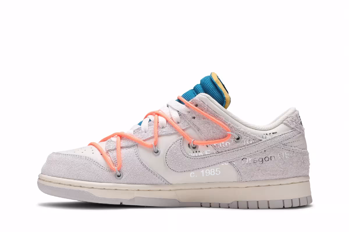 Off-White x Nike Dunk Low Lot 19 of 50, view 4