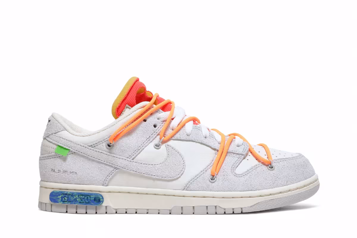 Off-White x Nike Dunk Low Lot 31 of 50, view 2