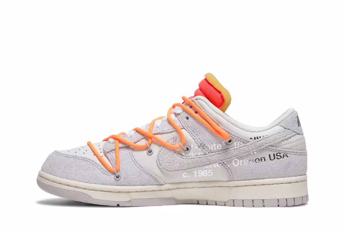 Off-White x Nike Dunk Low Lot 31 of 50, view 4