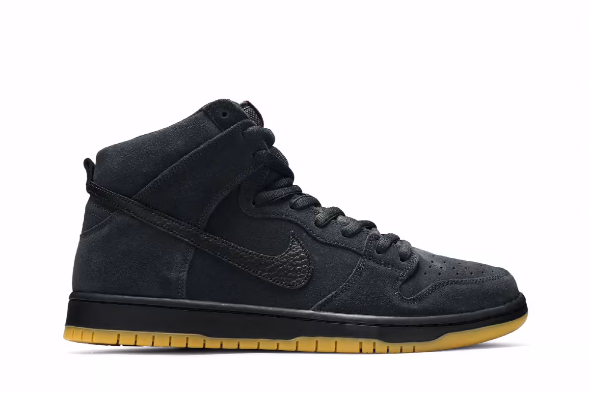 Nike Dunk High Pro ISO SB Orange Label - Dark Smoke Grey, view 2