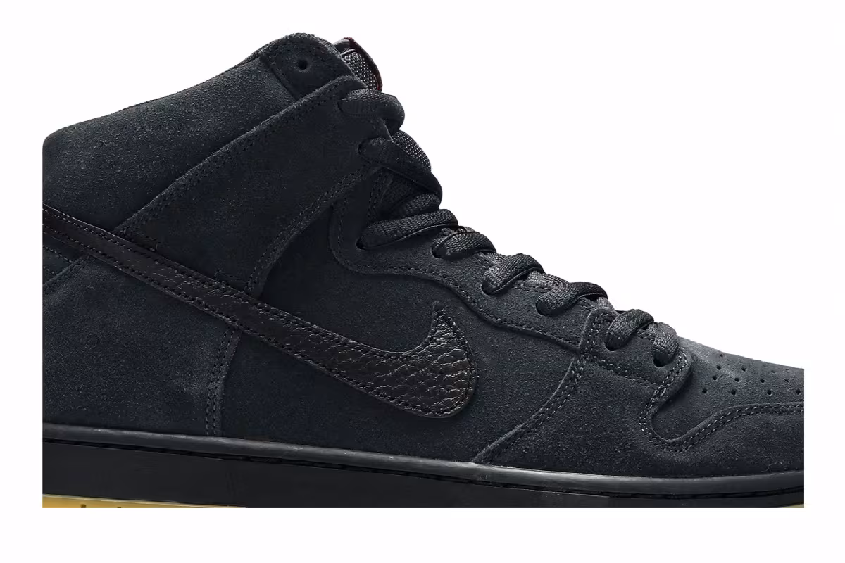 Nike Dunk High Pro ISO SB Orange Label - Dark Smoke Grey, view 3