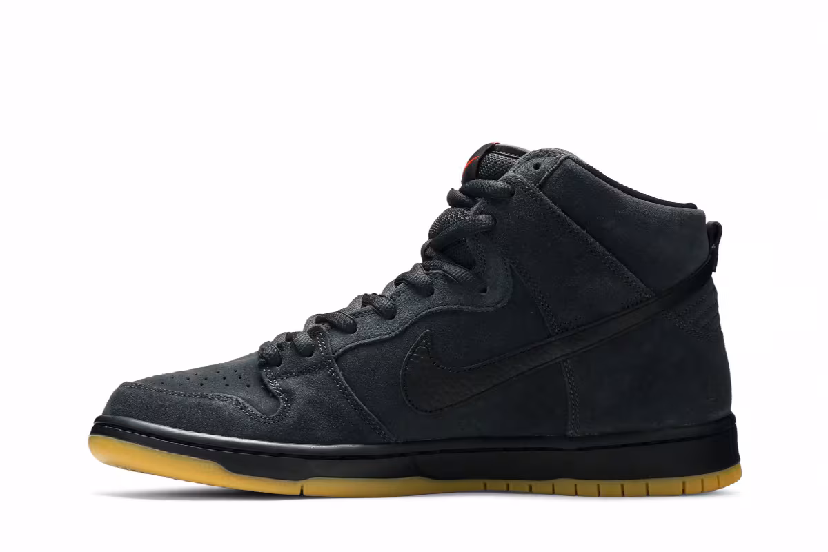 Nike Dunk High Pro ISO SB Orange Label - Dark Smoke Grey, view 4