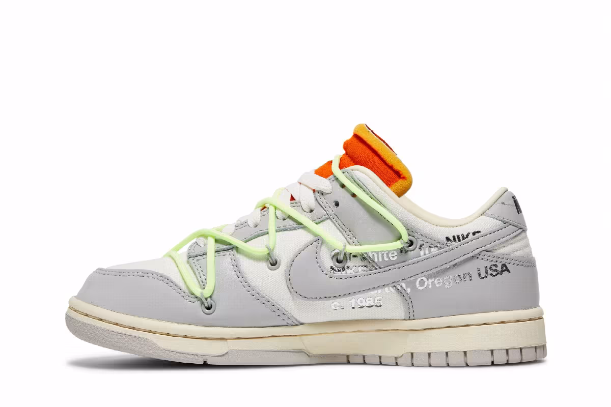 Off-White x Nike Dunk Low Lot 43 of 50, view 4
