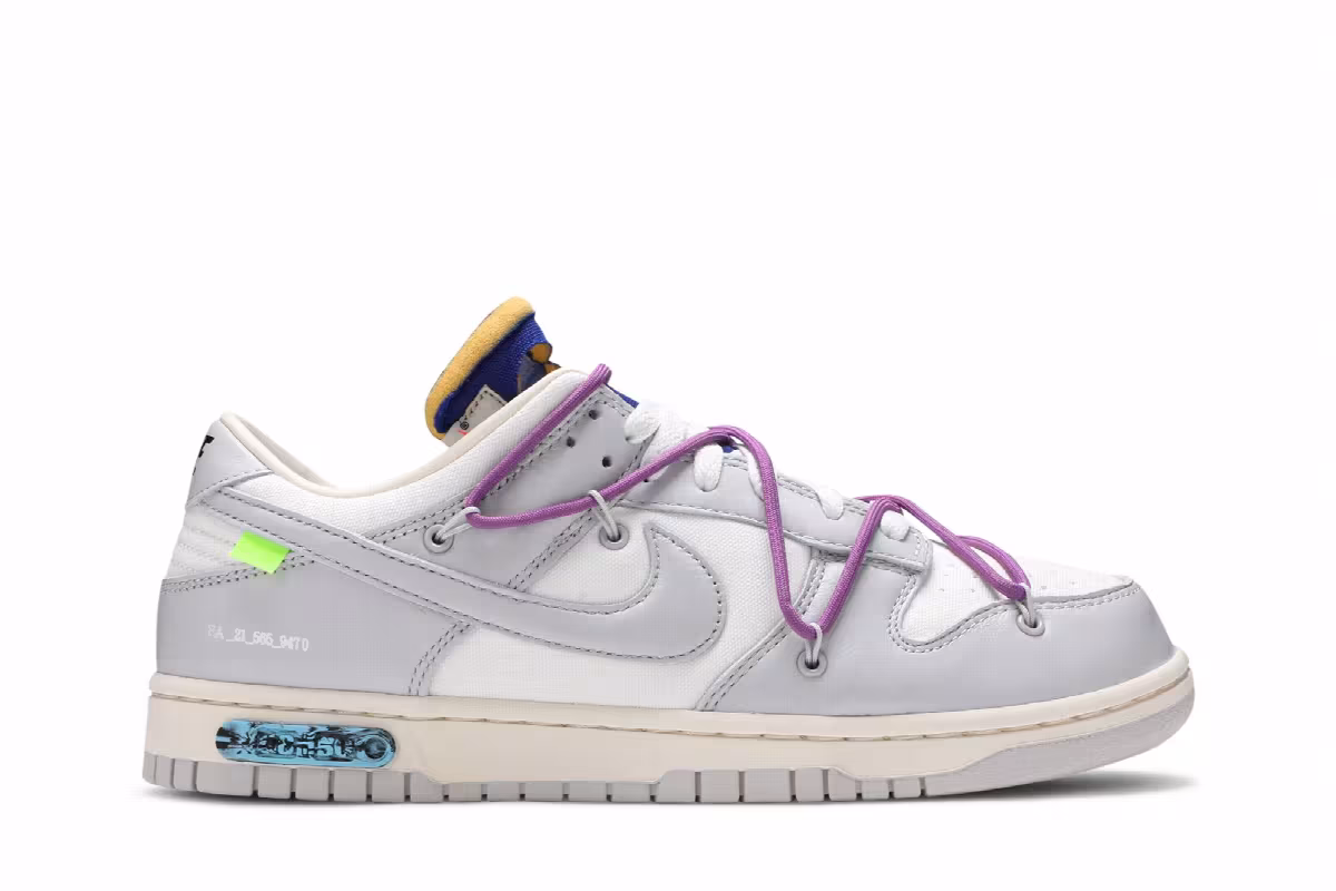Off-White x Nike Dunk Low Lot 48 of 50, view 2