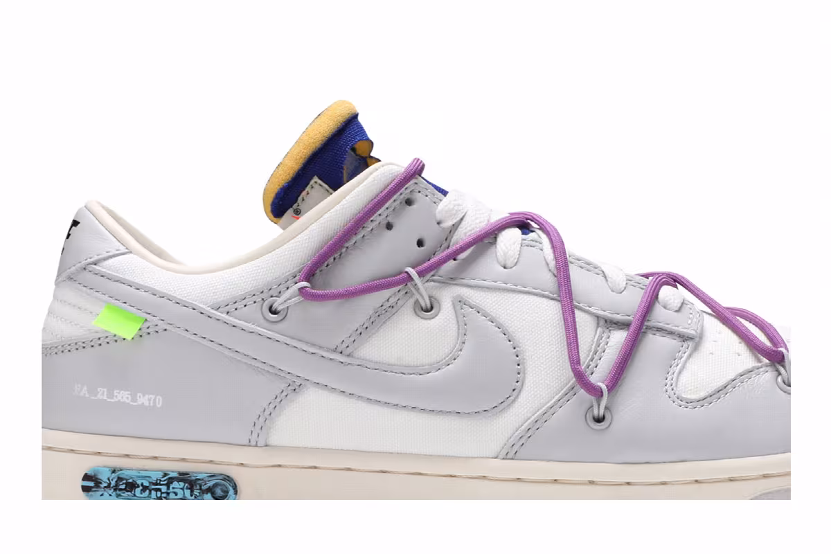 Off-White x Nike Dunk Low Lot 48 of 50, view 3
