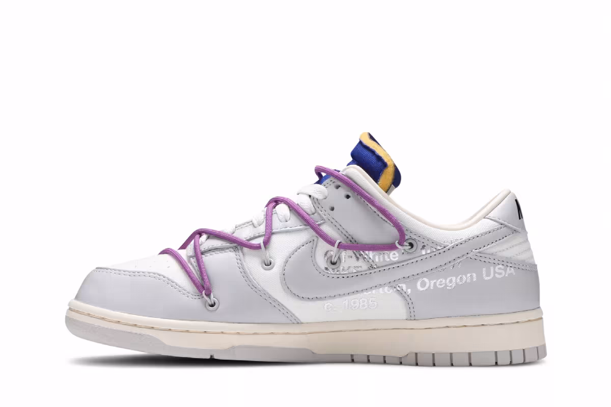 Off-White x Nike Dunk Low Lot 48 of 50, view 4