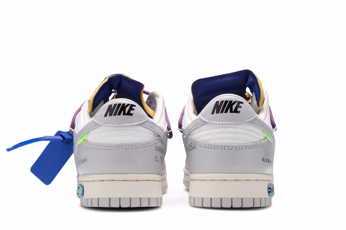 Off-White x Nike Dunk Low Lot 48 of 50, view 7