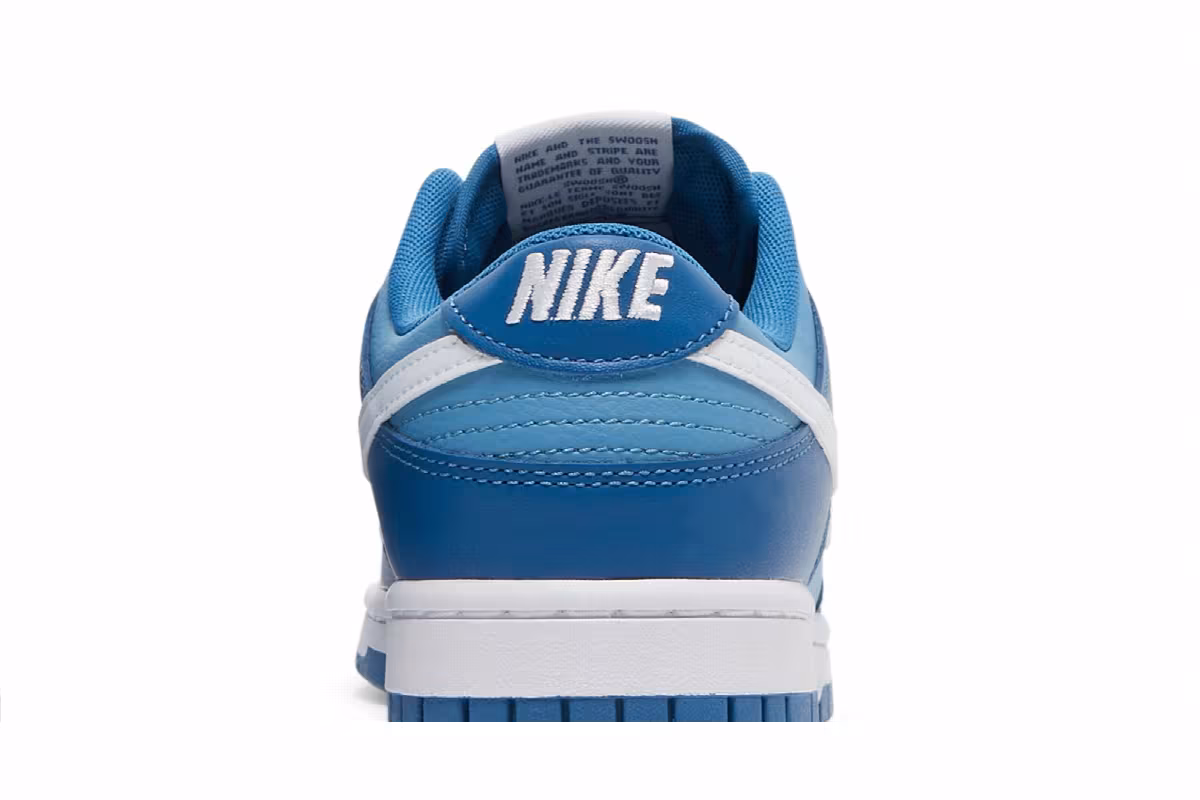 Nike Dunk Low Dark Marina Blue, view 8