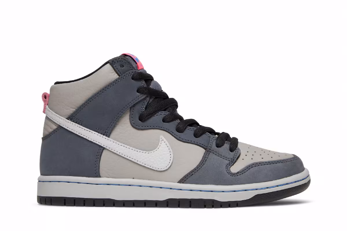 Nike Dunk High Pro SB Medium Grey, view 2