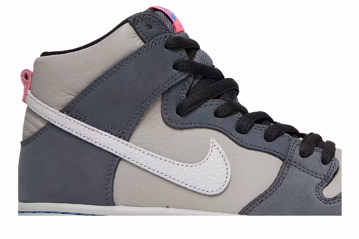 Nike Dunk High Pro SB Medium Grey, view 3